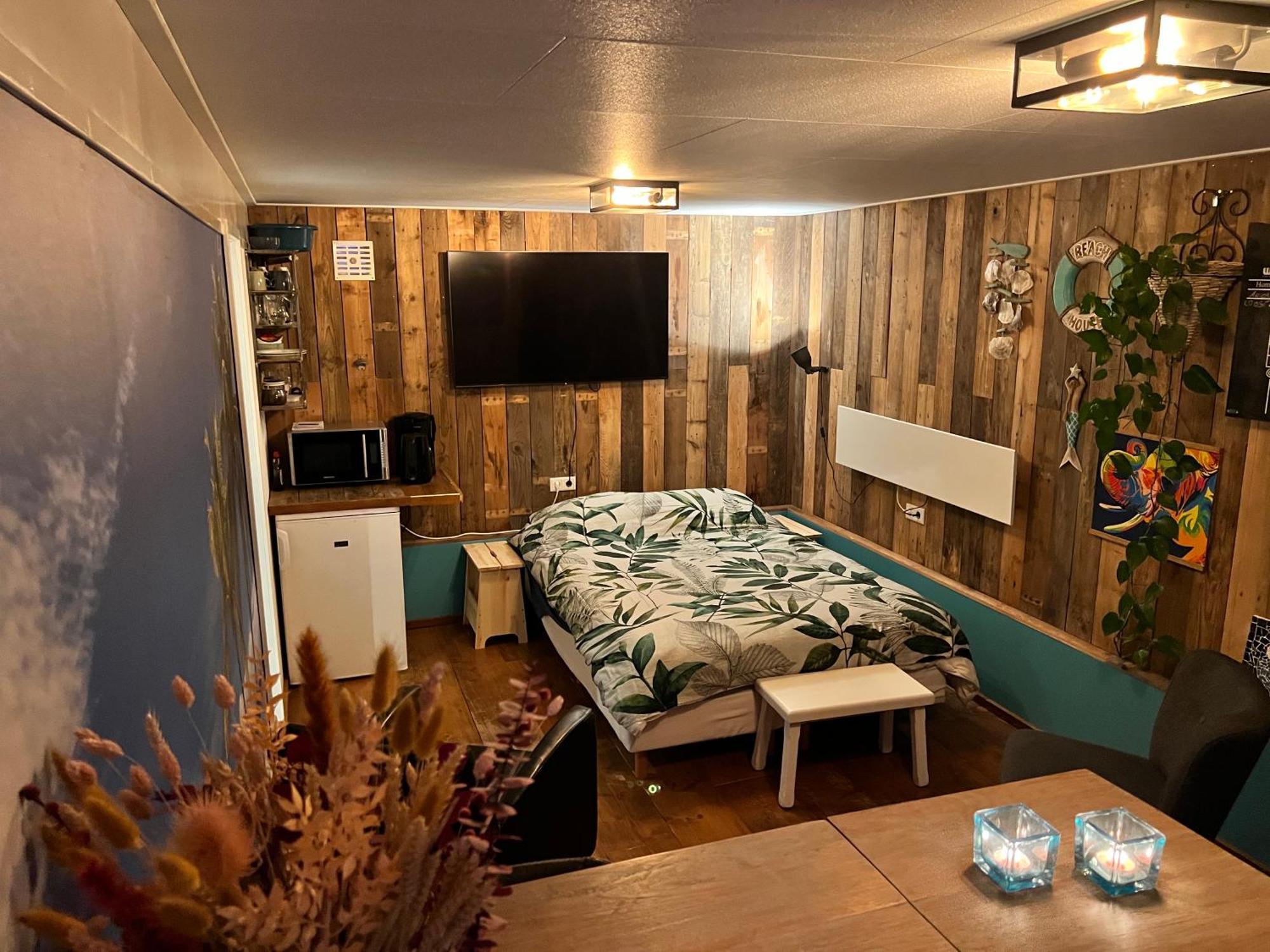Beach House Met Badkamer, Boxspring & Airco Schoonebeek Ngoại thất bức ảnh